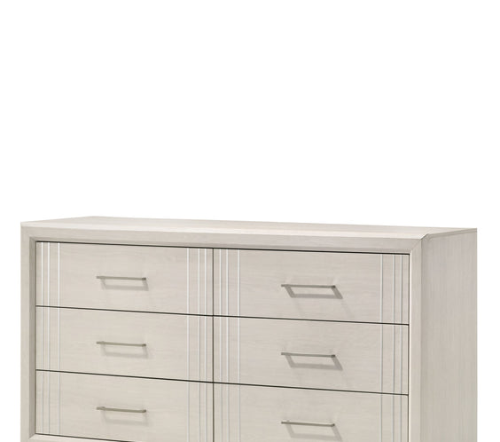 Charlie White Panel Bedroom Set