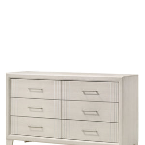 Charlie White Panel Bedroom Set