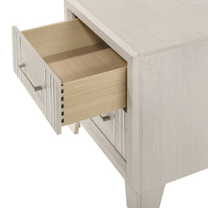 Charlie White Panel Bedroom Set