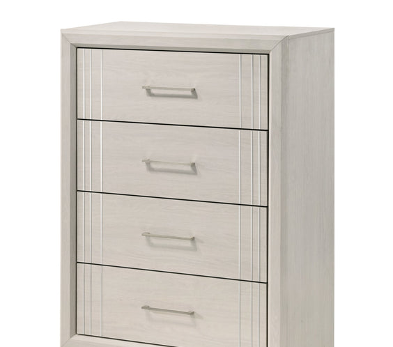 Charlie White Panel Bedroom Set