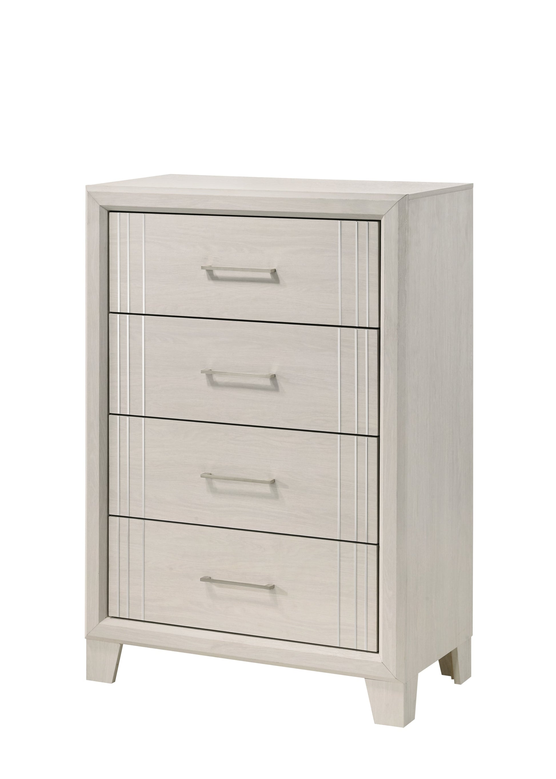 Charlie White Panel Bedroom Set