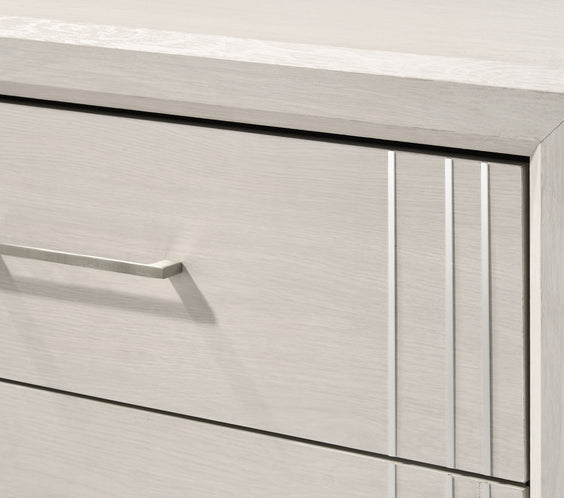 Charlie White Panel Bedroom Set