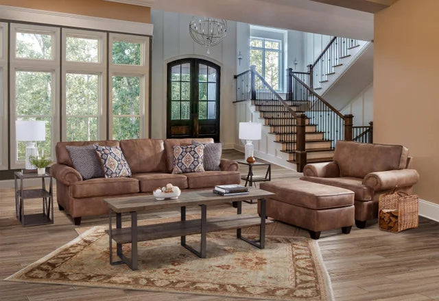Add luxury and comfort to your living room with the Behold 4215 Sofa & Loveseat Set. Modern design, plush cushions, and lasting durability.
