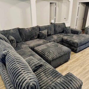 S320 Texan 4pcs Sectional Grey