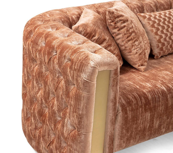 Scarlett Plush Sofa & Loveseat