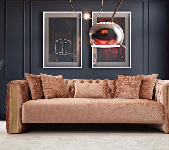 Scarlett Plush Sofa & Loveseat