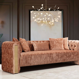 Scarlett Plush Sofa & Loveseat