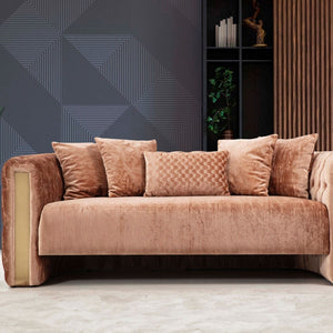 Scarlett Plush Sofa & Loveseat