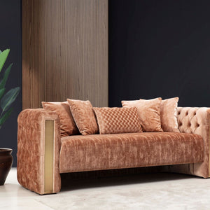 Scarlett Plush Sofa & Loveseat