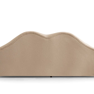 Lips Ivory Boucle Loveseat