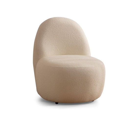 Cloe Ivory Boucle Accent Chair