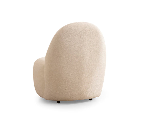 Cloe Ivory Boucle Accent Chair