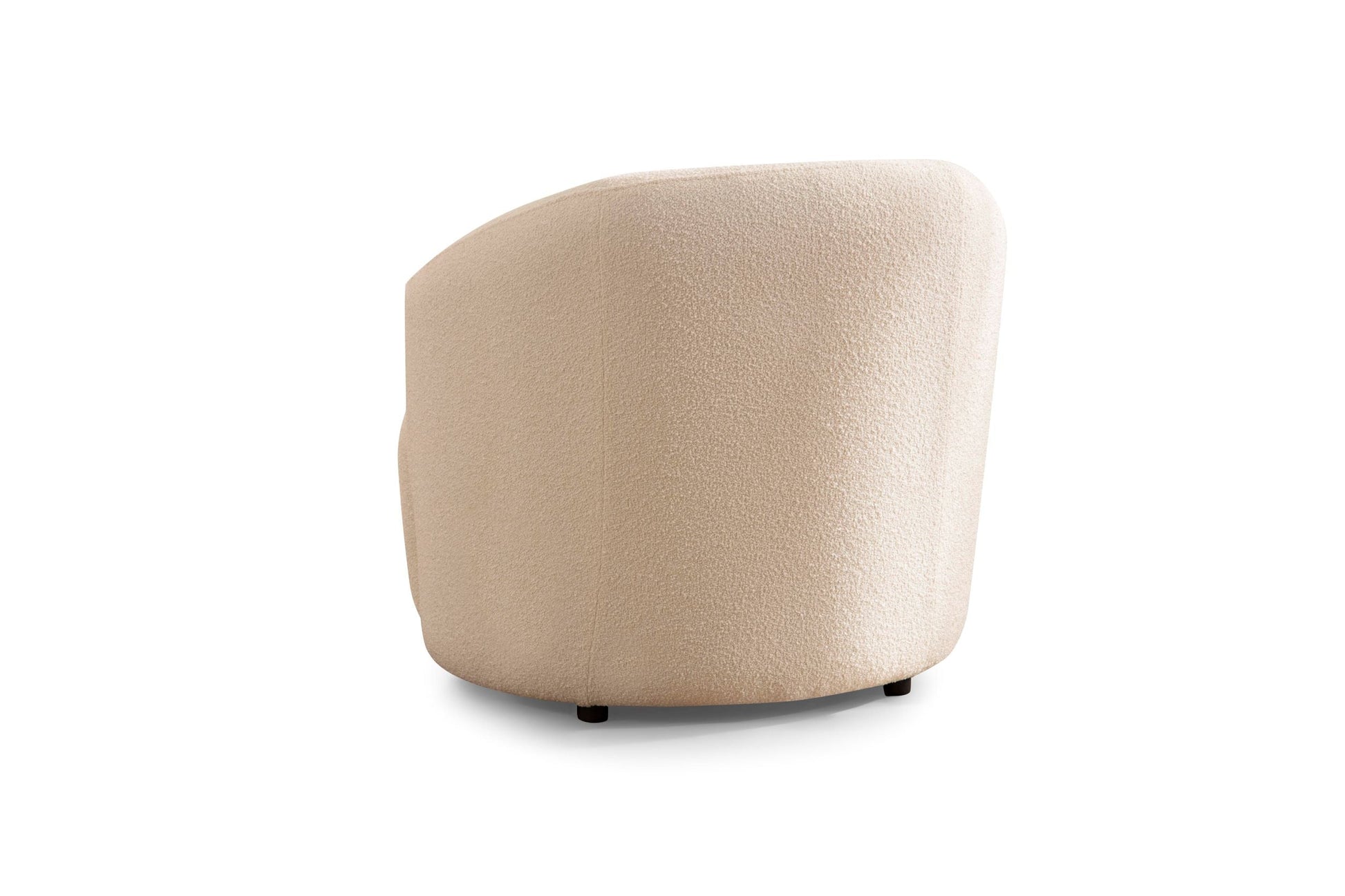 Bonita Ivory Boucle Accent Chair