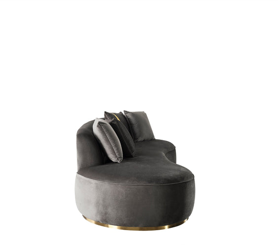 Ella Gray Velvet 106
