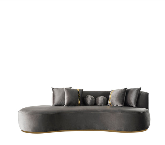 Ella Gray Velvet 106