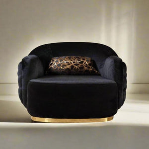 Victoria Black Velvet Chair [ETA: 10/10]