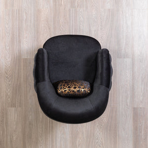 Victoria Black Velvet Chair [ETA: 10/10]