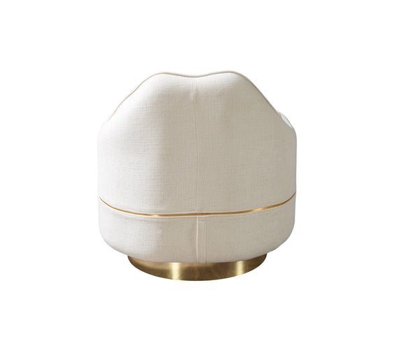 Helena Ivory Velvet Sofa 94