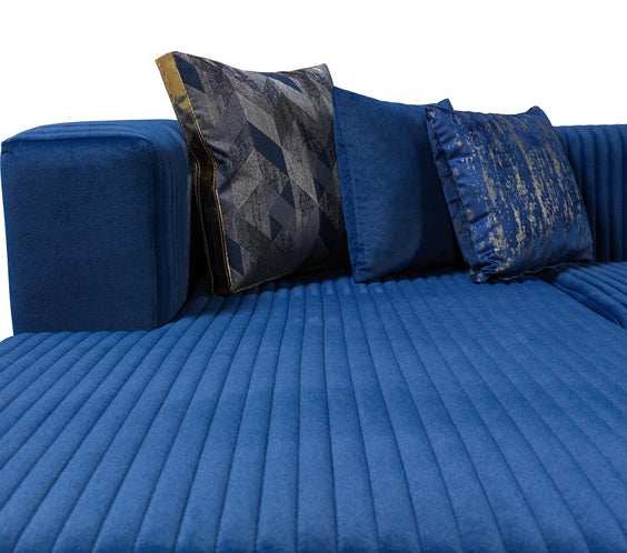 Juliana Blue Velvet 4-Piece 140