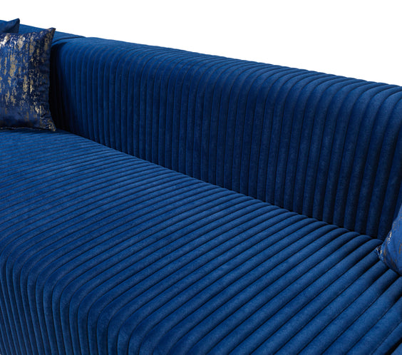 Juliana Blue Velvet 4-Piece 140