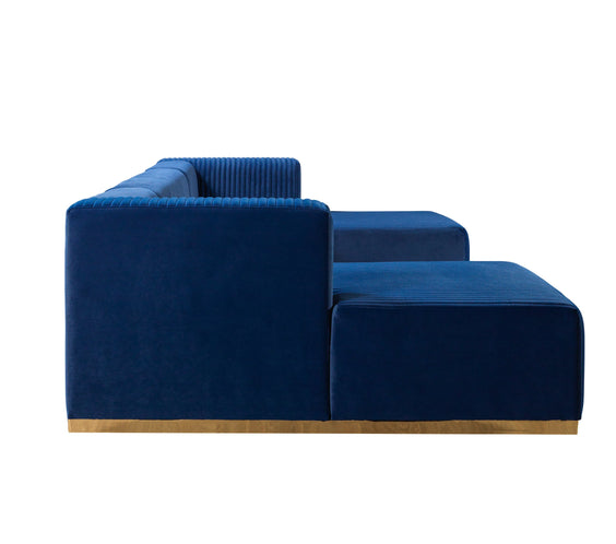 Juliana Blue Velvet 4-Piece 140