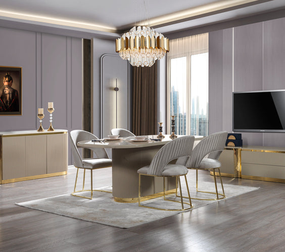 Milena Ivory Dining Server