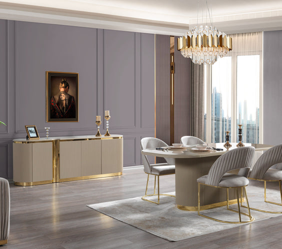 Milena Ivory Dining Server