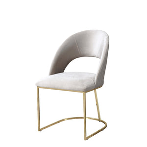 Milena Ivory Dining Chair, Set of 2