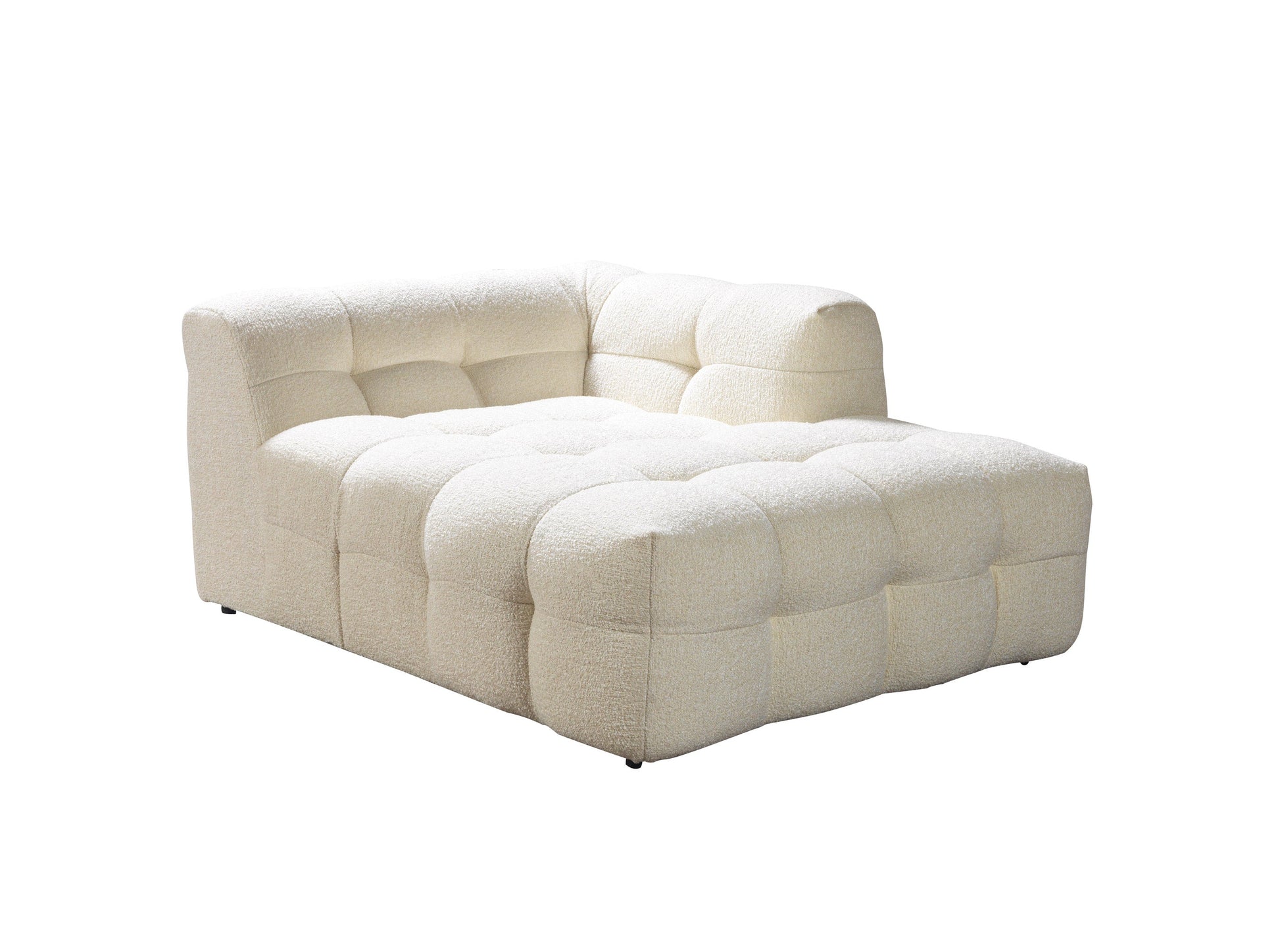 Ivy Ivory Boucle RAF 110" Sectional [ETA: 9/30]