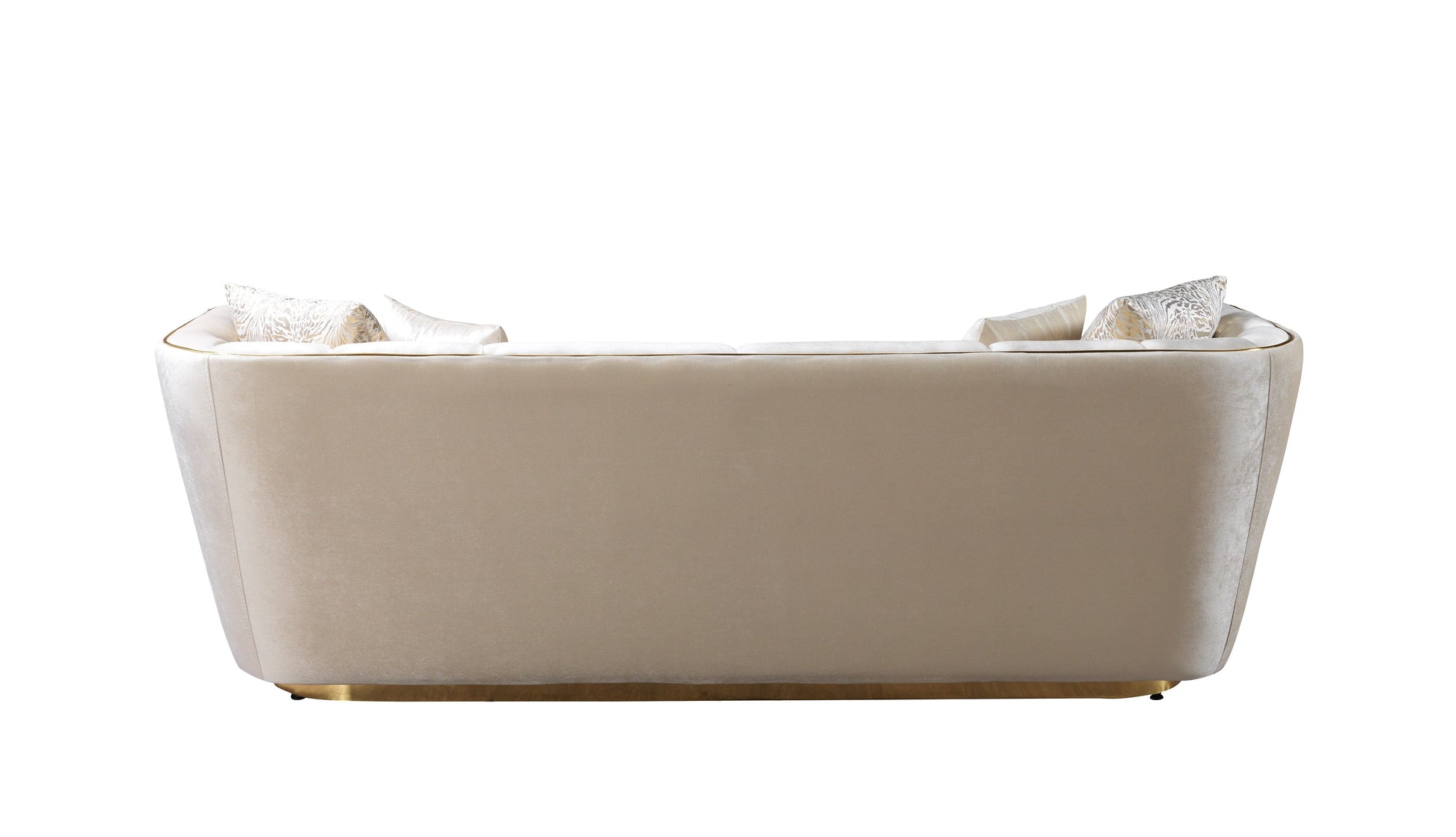 Daphne Ivory Velvet Sofa & Loveseat