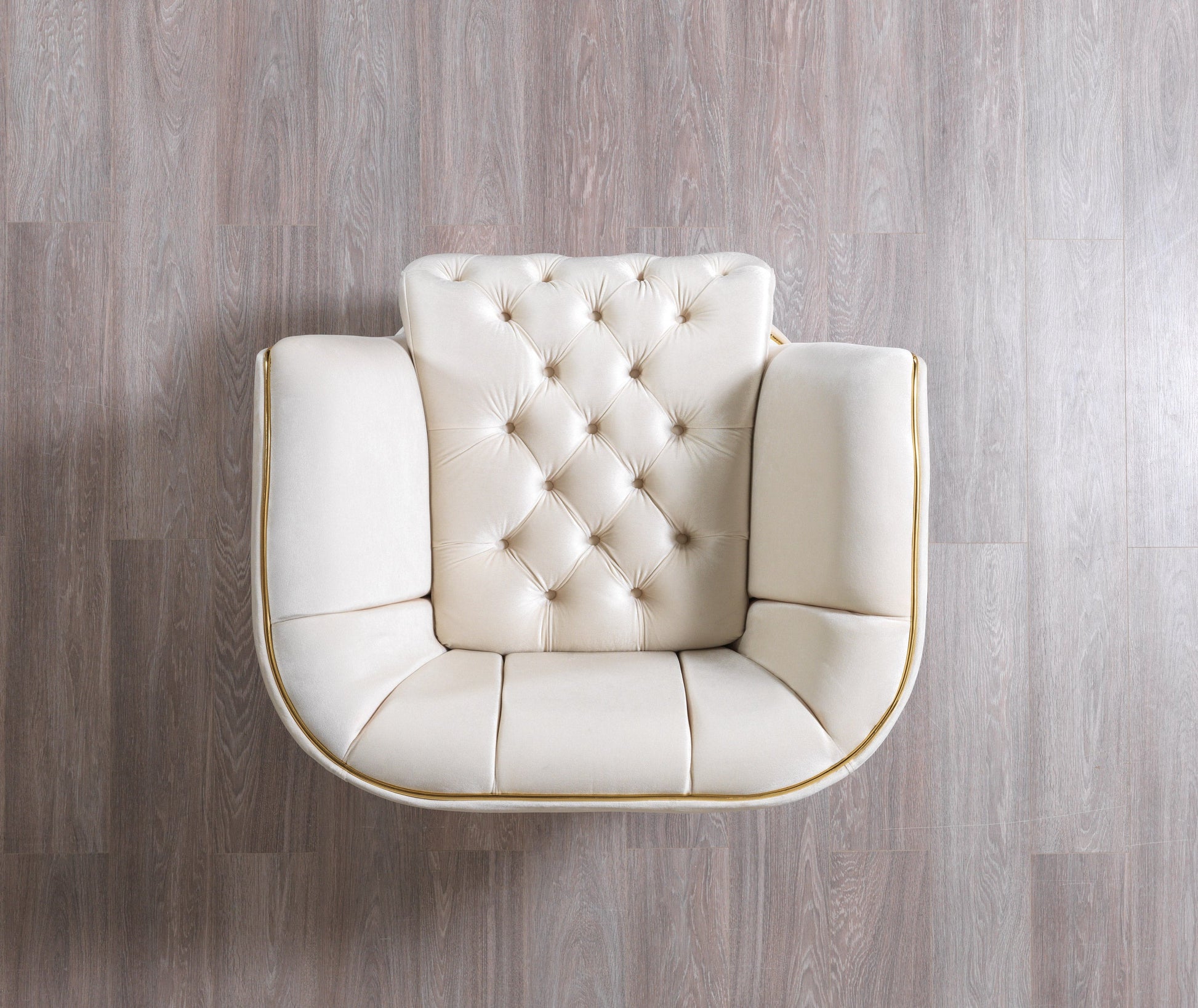 Daphne Ivory Velvet Sofa & Loveseat