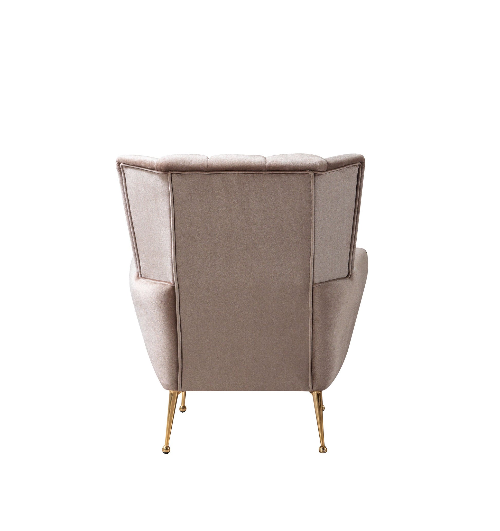 Merida Coffee Velvet Chair