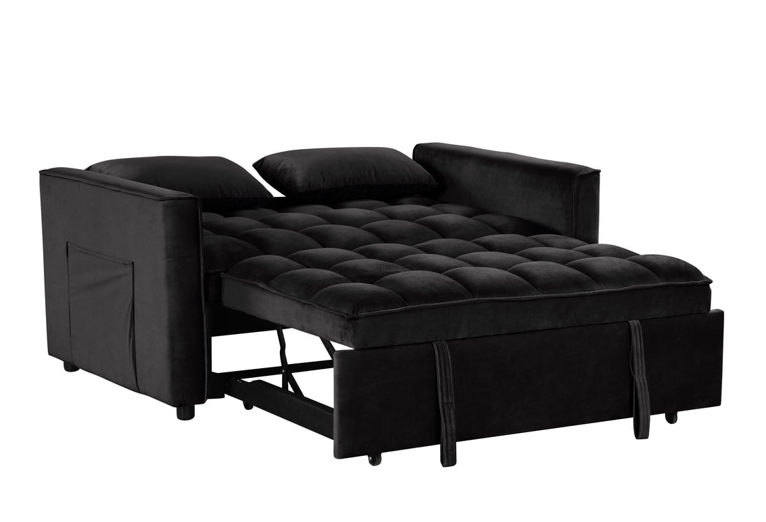 Relax Black Sleeper Sofa