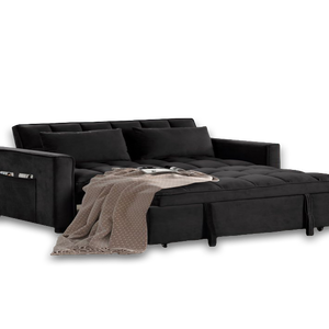 Relax Black Sleeper Sofa