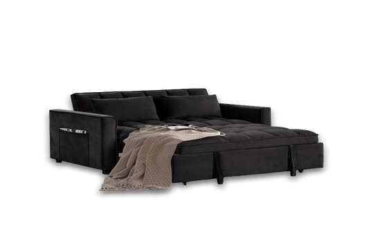 Relax Black Sleeper Sofa