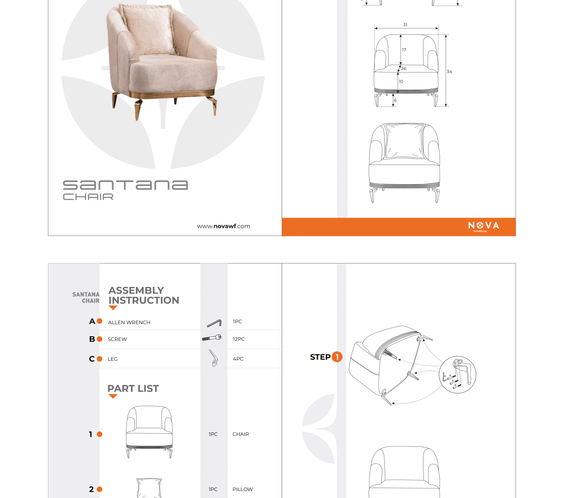 Santana Silver Velvet Sofa 89