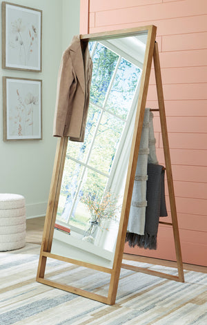 Upgrade your space with the A8010341 brown floor mirror from Moda Home. A stylish, modern design with durable construction. Perfect for any room.