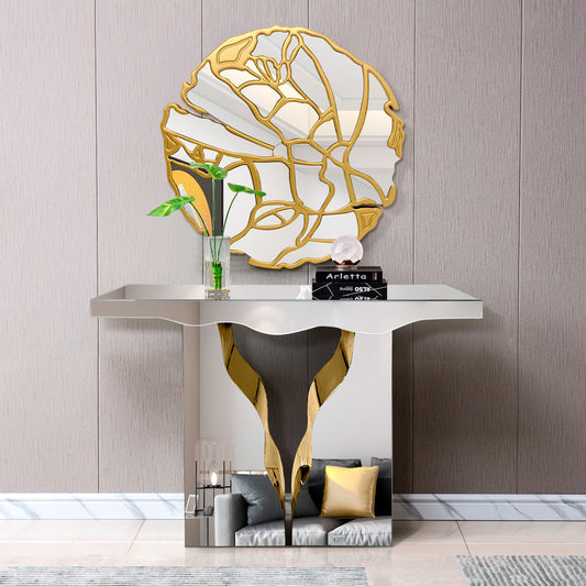 Enhance your space with the A900 round mirror from Moda Home. Sleek and modern design, perfect for any room décor.