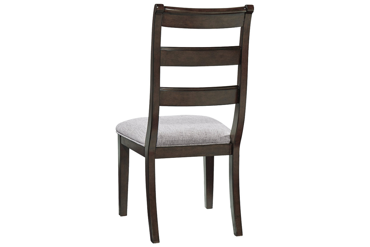 Adinton Reddish Brown Dining Chair, Set of 2