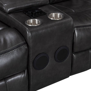 Alexa Gray Reclining Sectional