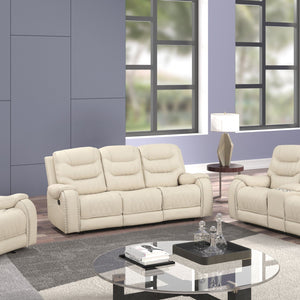 Ashley Cream Oversized 3-Piece Reclining Living Room Set