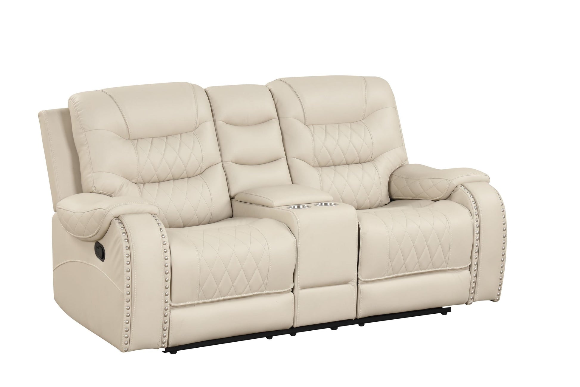 Ashley Cream Oversized 3-Piece Reclining Living Room Set