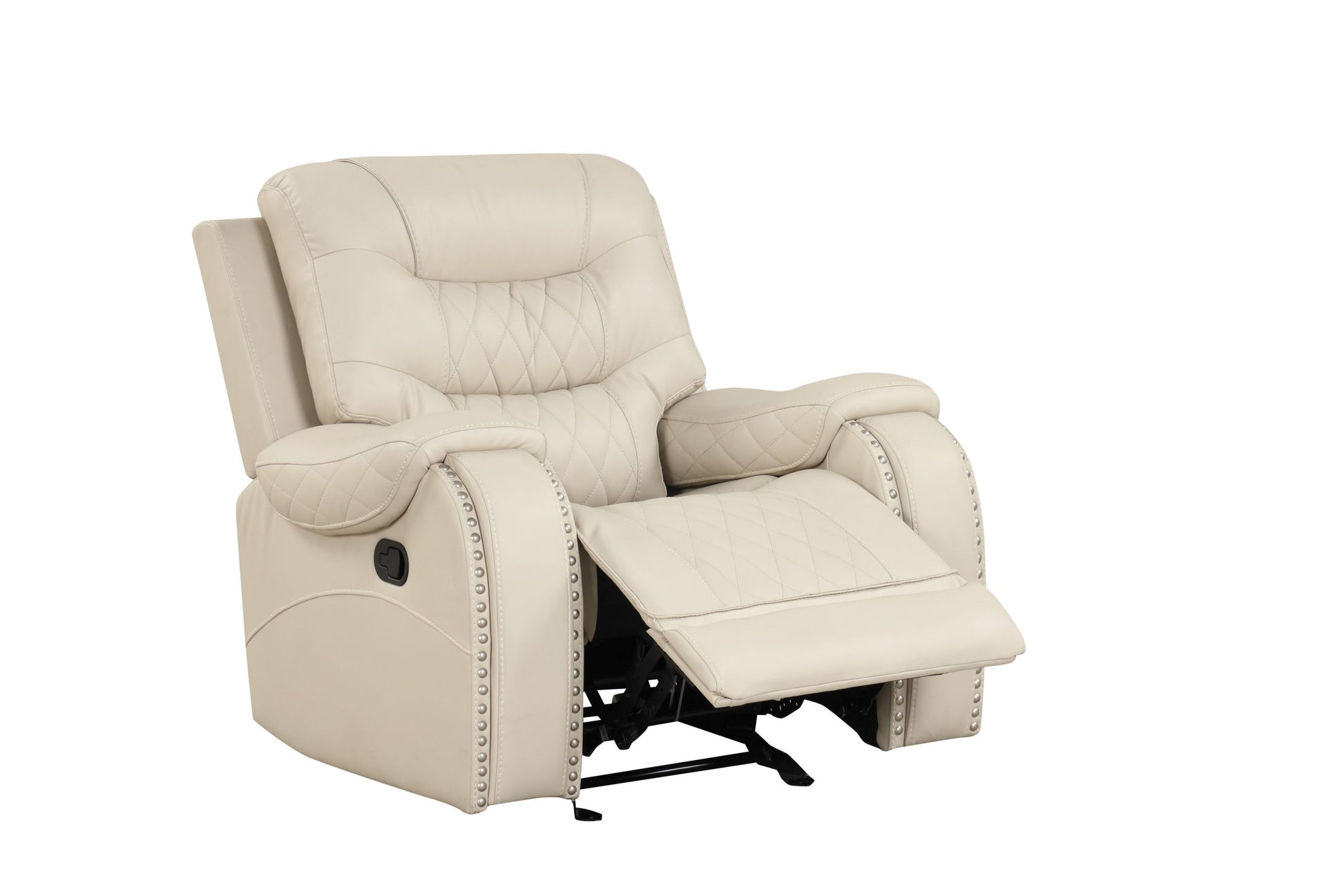 Ashley Cream Oversized 3-Piece Reclining Living Room Set