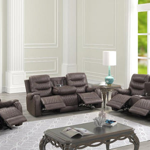 Ashley Chocolate Oversized 3-Piece Reclining Living Room Set