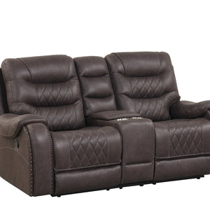 Ashley Chocolate Oversized 3-Piece Reclining Living Room Set