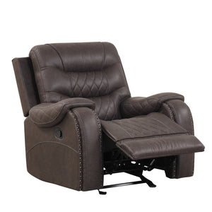 Ashley Chocolate Oversized 3-Piece Reclining Living Room Set