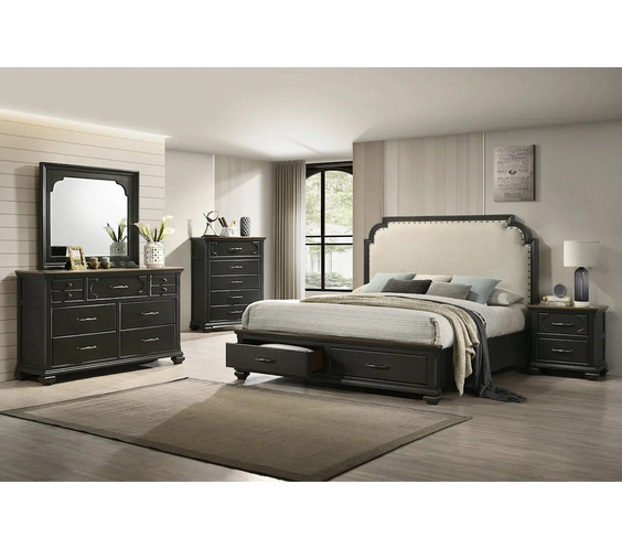 SETB6560 HAMILTON BEDROOM GROUP