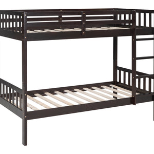 BB10 Twin/Twin Bunk Bed Espresso