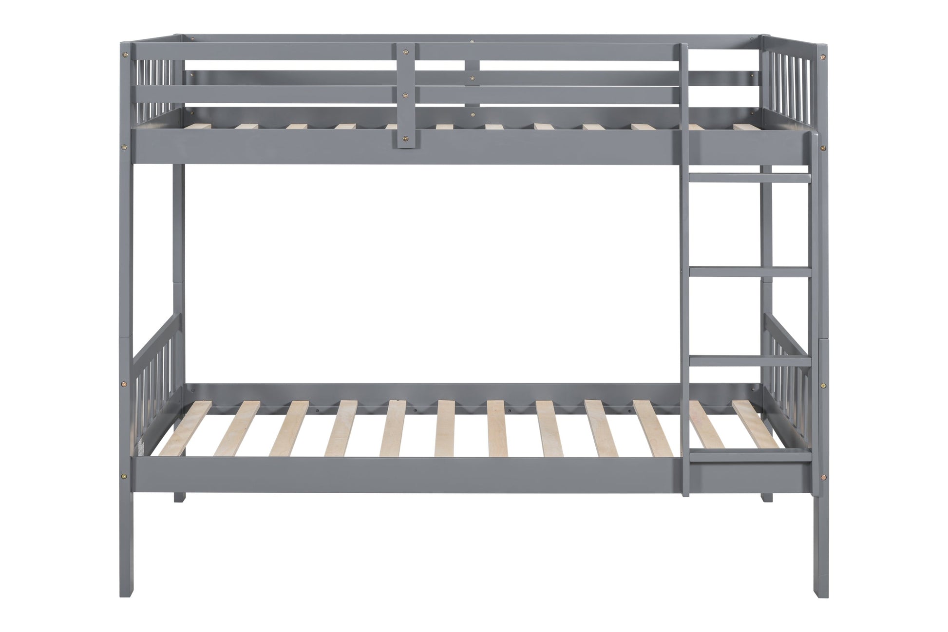 BB13 Twin/Twin Bunk Bed Gray