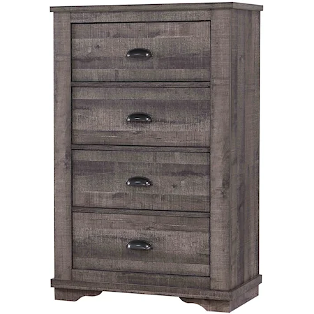 B8100 CORALEE BEDROOM GROUP GREY